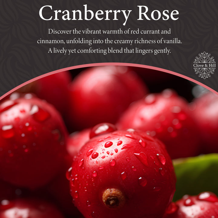 Cranberry Rose Aera Candle