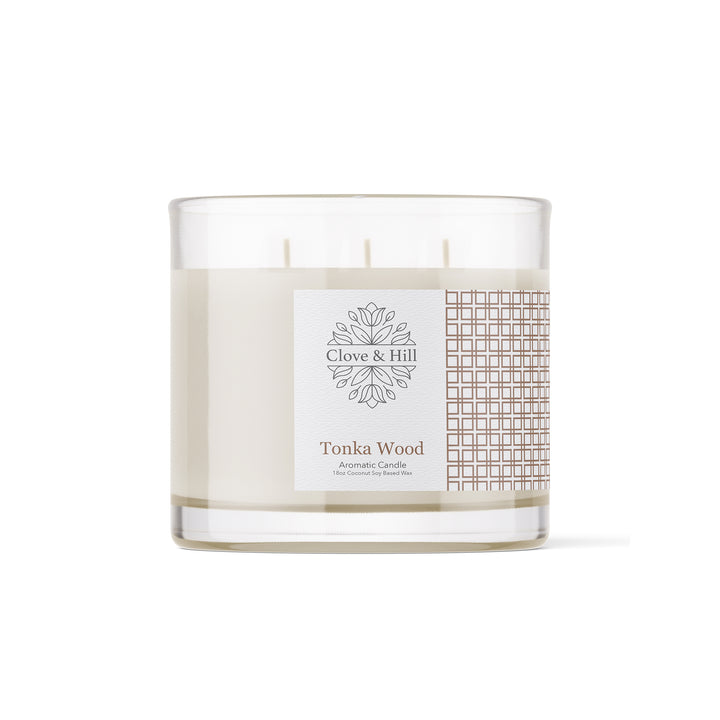 Tonka Wood 3-Wick Candle